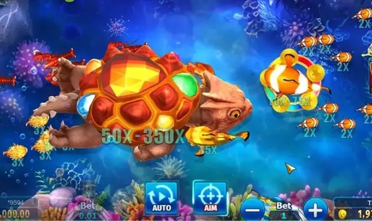 Hướng Dẫn Chơi Bắn Cá Thần Tài Tại TK88: Khám Phá Đại Dương Hấp Dẫn 2 Giao diện chơi Bắn Cá Thần Tài tại TK88