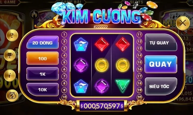 Khám Phá Trò Chơi Kim Cương Tại TK88: Đánh Giá Chi Tiết Cho Bạn 2 Giao diện trò chơi Kim Cương tại TK88