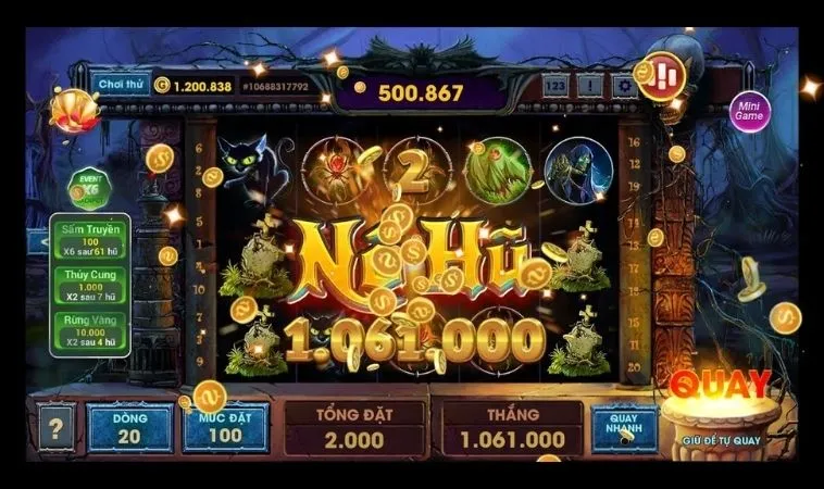 Nổ Hũ Rừng Xanh tại TK88