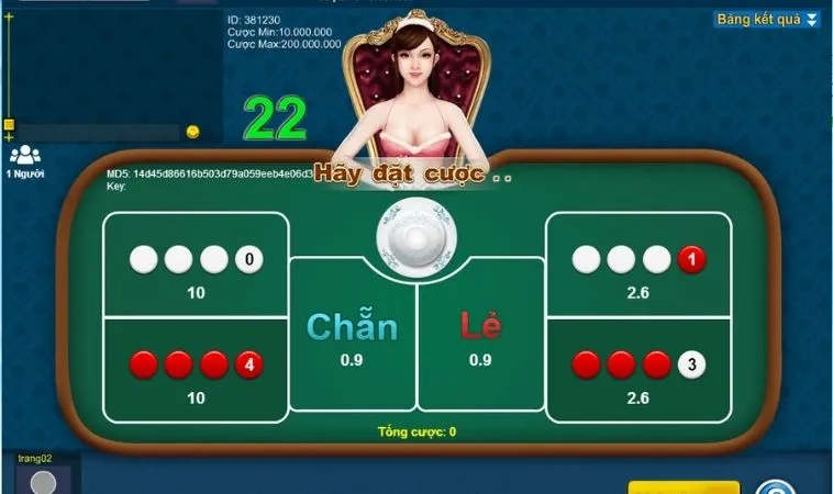 Trò Chơi Xóc Đĩa Tại TK88: Khám Phá Trải Nghiệm Đỉnh Cao Cá Cược 2 Các cửa cược trong game Xóc Đĩa tại TK88